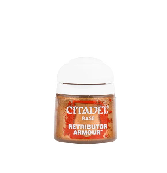 Warhammer Citadel Colour Paint, Type: Base, Color: Retributor Armour, Size: 12ml