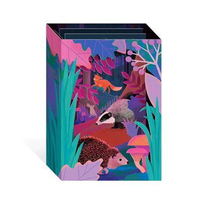 Ohh Deer 3D Panoramic Card 