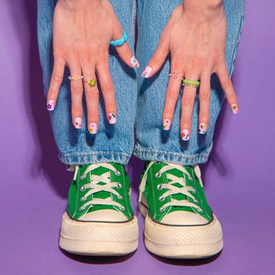 OMY Flower Nail Art Stickers