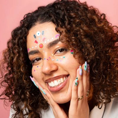 OMY Flower Face Stickers