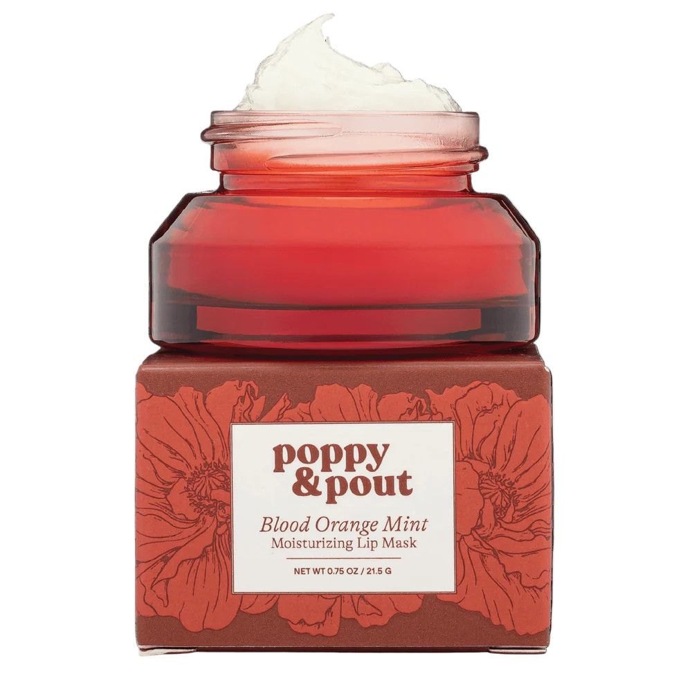 Poppy &amp; Pout Lip Mask, Color: Blood Orange Mint