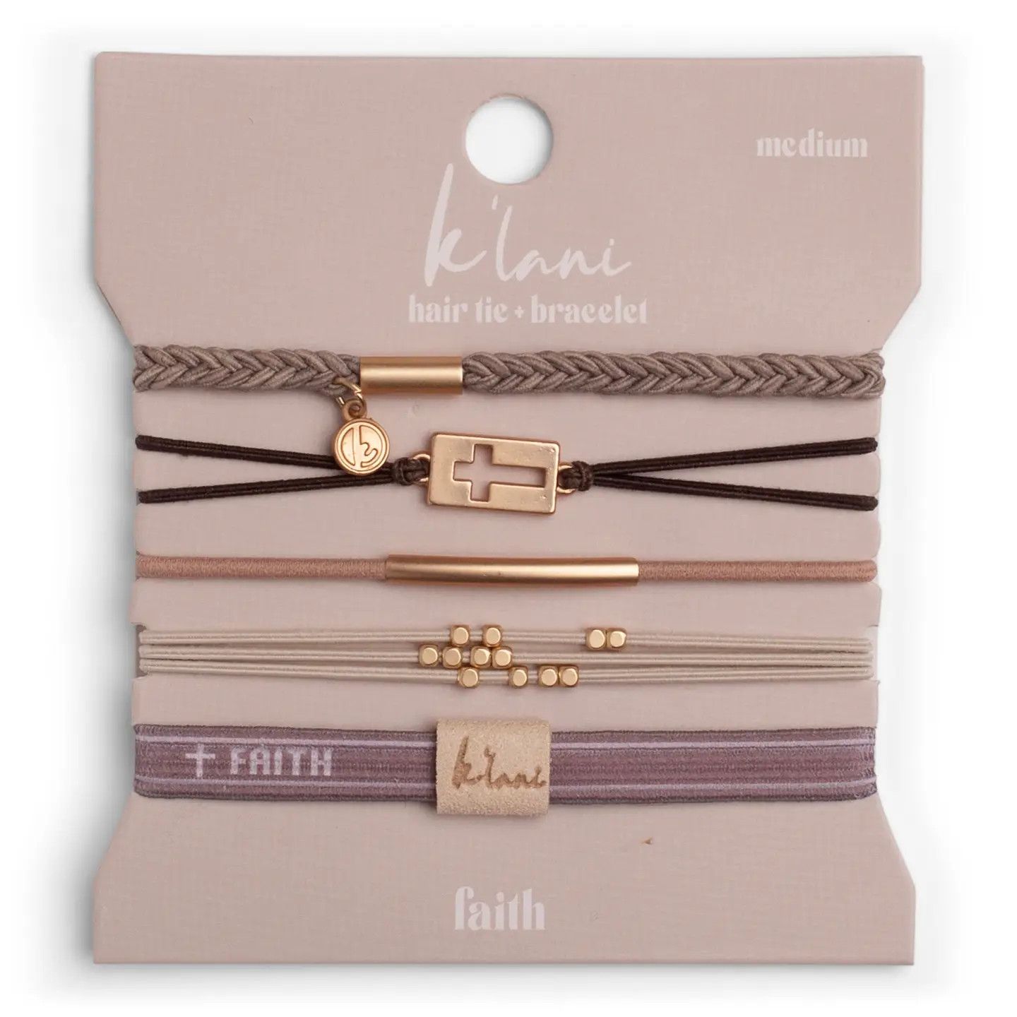 K'lani Faith Hair + Wrist Band -, Size: Small