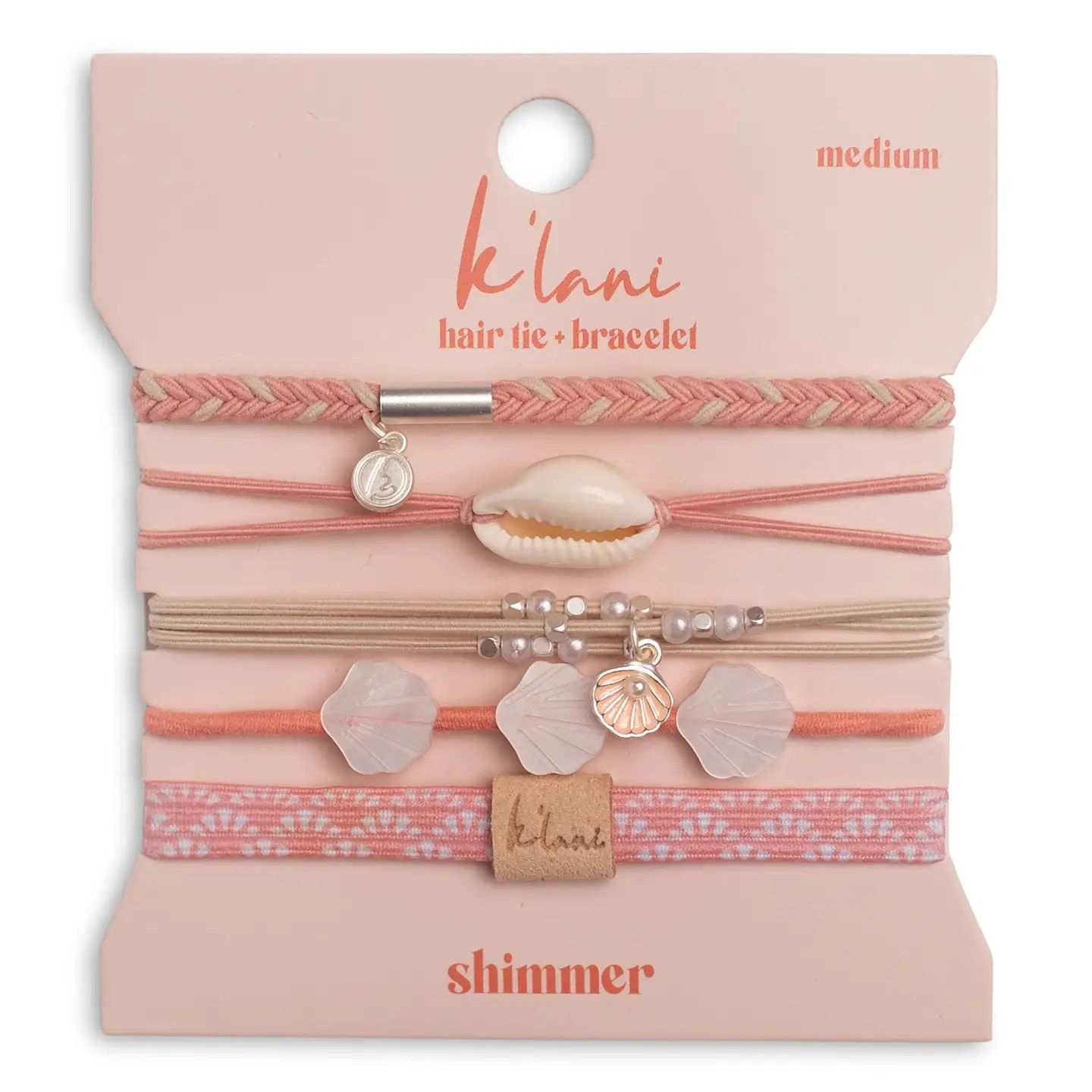 K'Lani Shimmer Hair + Wrist Band -, Size: Small