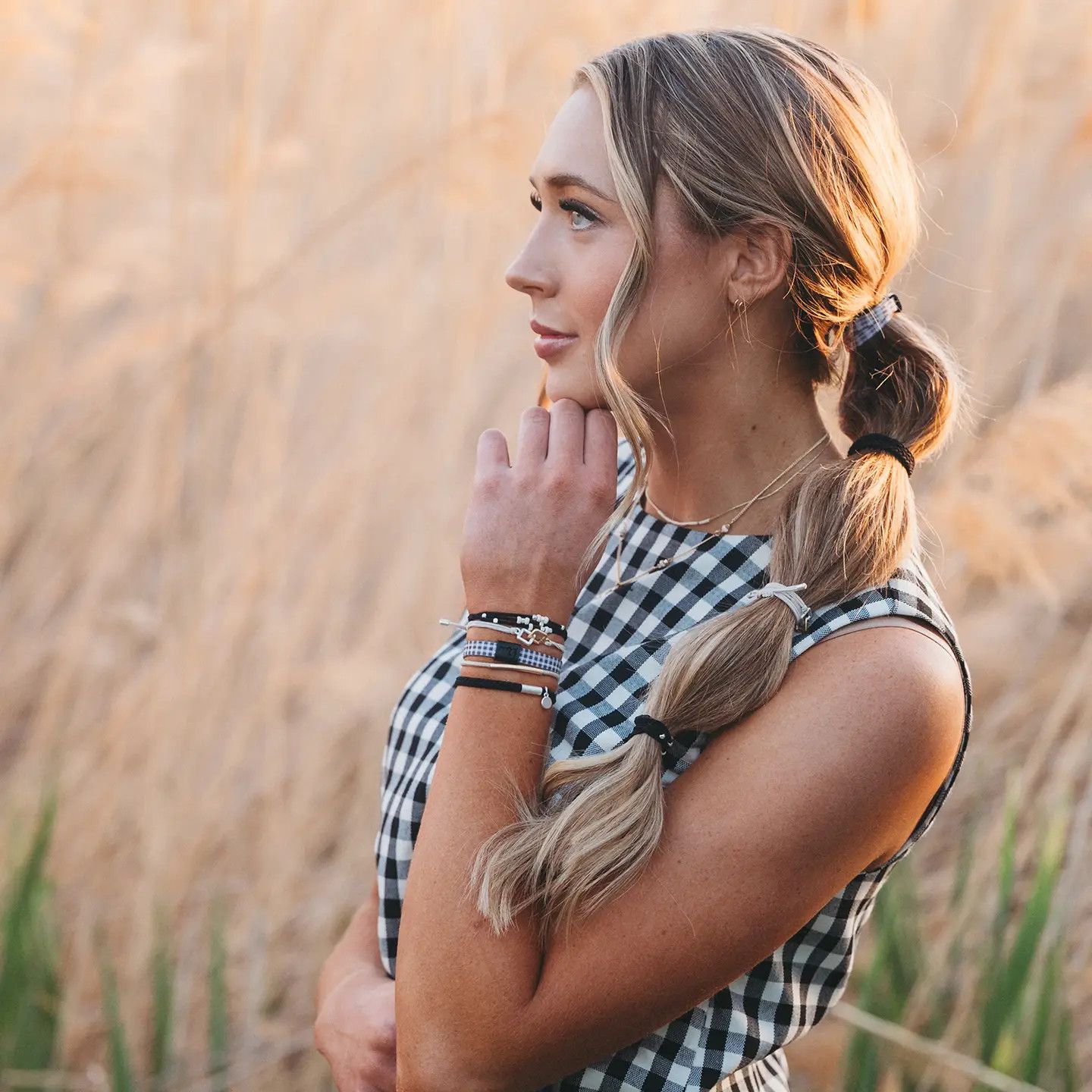 K'Lani Unity Hair + Wrist Band - , Size: Small