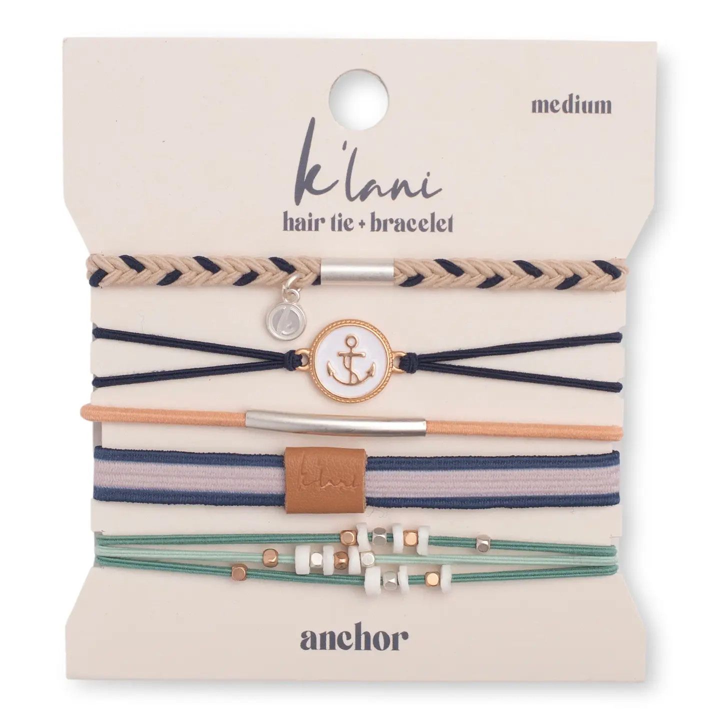 K'Lani Anchor Hair + Wrist Band - , Size: Small
