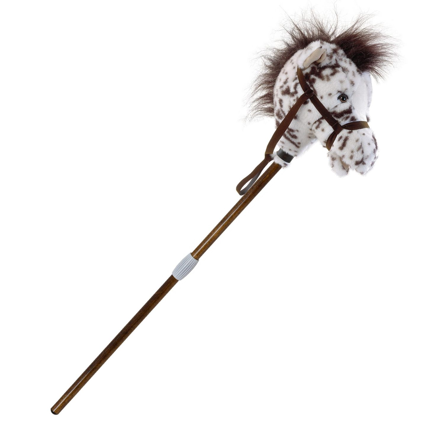 Easy Ride 'um Appaloosa Stick Horse - 2-piece With Connector