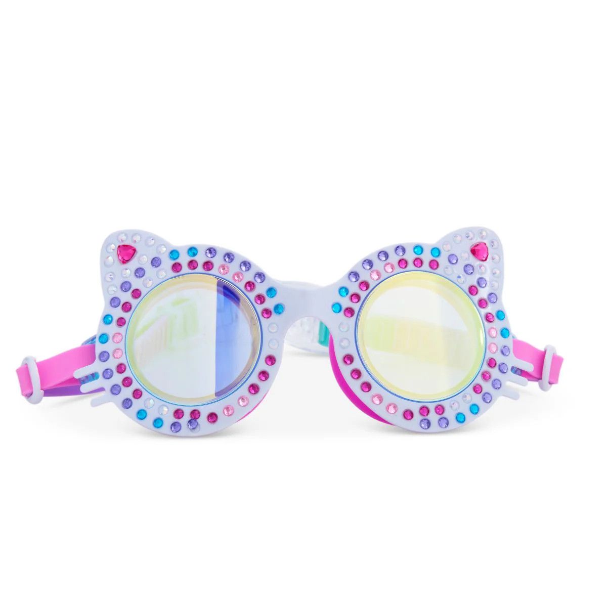 Bling2O Kids Swim Goggles - Porcelain Paws Kitten