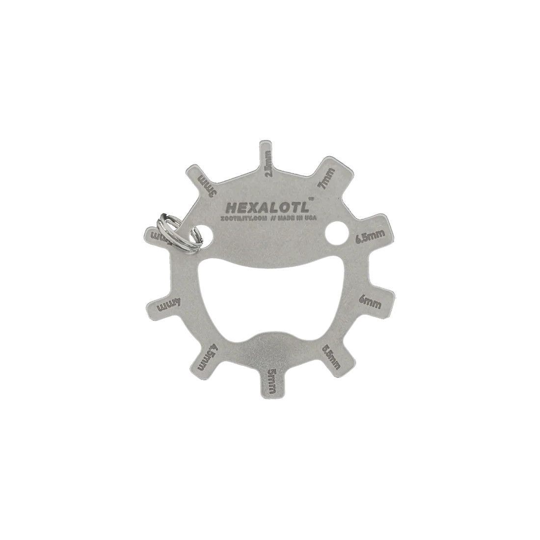 Zootility Tools Hexalotl 11 in 1 Hex Key Set