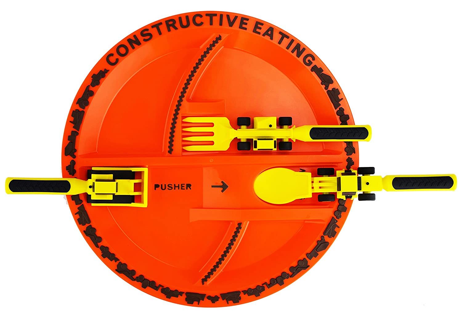 Constructive Eating Plate - , Type: Construction