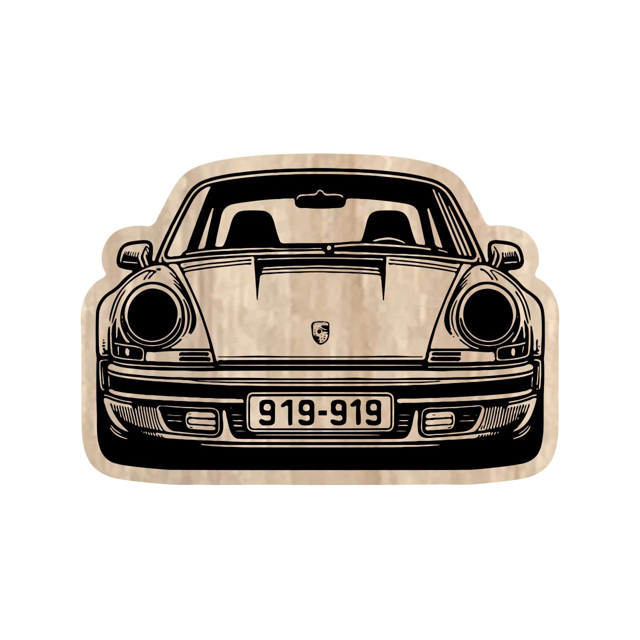 Eco Sticker (Vehicles) - Porsche