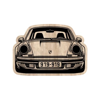 Eco Sticker (Vehicles) - Porsche