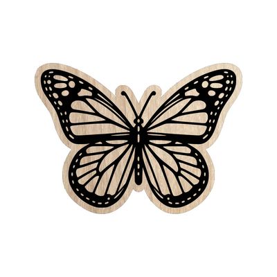 Eco Sticker (Insects) - Monarch