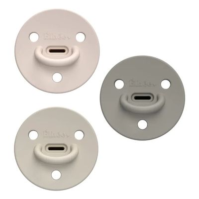 Pack of 3 "ChooChoo" Pacifiers 0-6 months | Extra-Thin - Besty