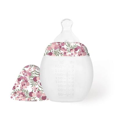 Anti-colic baby bottle 8 oz | Liberty Mimosa Pink 0m+