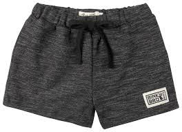 BinkyBro Kids Short Bodee Solid Coal 12mo - 18mo