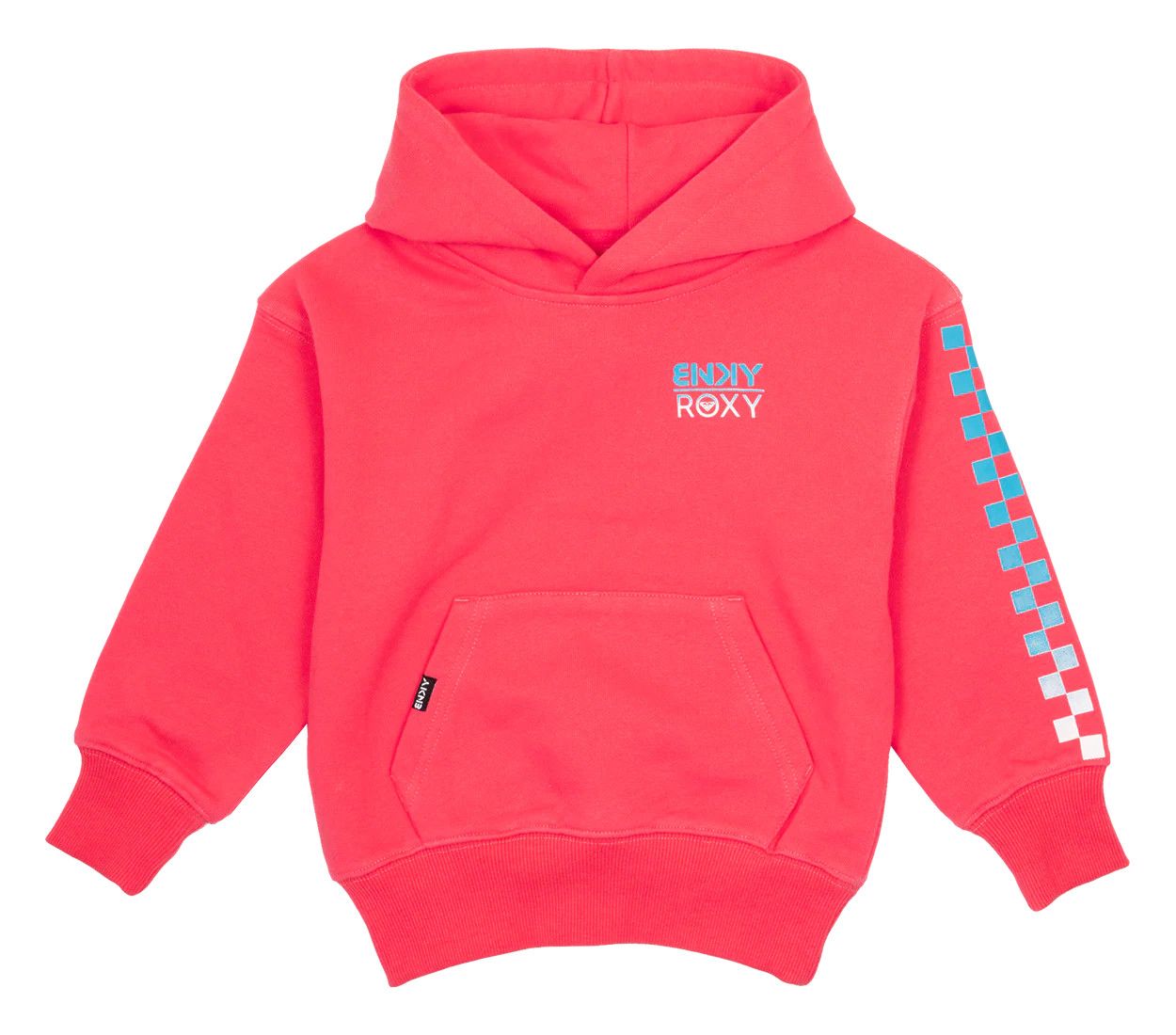 BinkyBro Kids BNKY Roxy Graphic Hoodie Coral Hood | Red, Size: 2T
