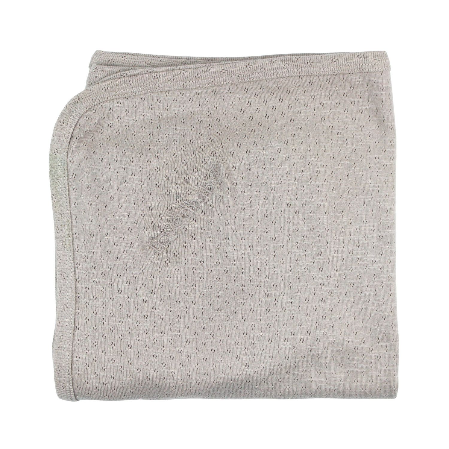 Organic Pointelle Blanket Size One Size in Cloud