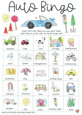 Games On The Go - Tropical Bingo