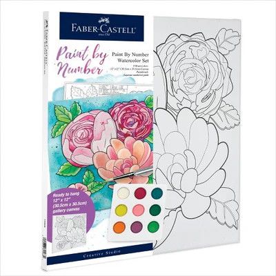 Faber-Castell PBN Watercolor Bold Floral