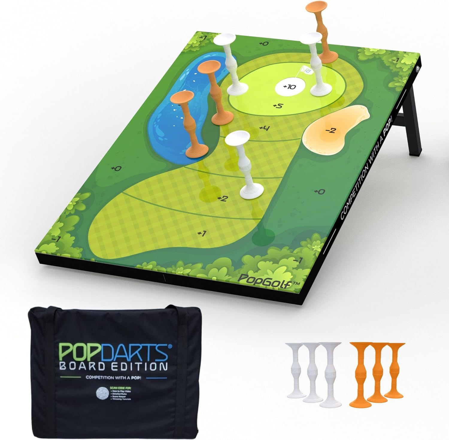 Popdarts Popgolf Board Edition Complete Set