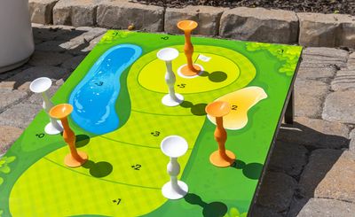 Popdarts Popgolf Board Edition Complete Set
