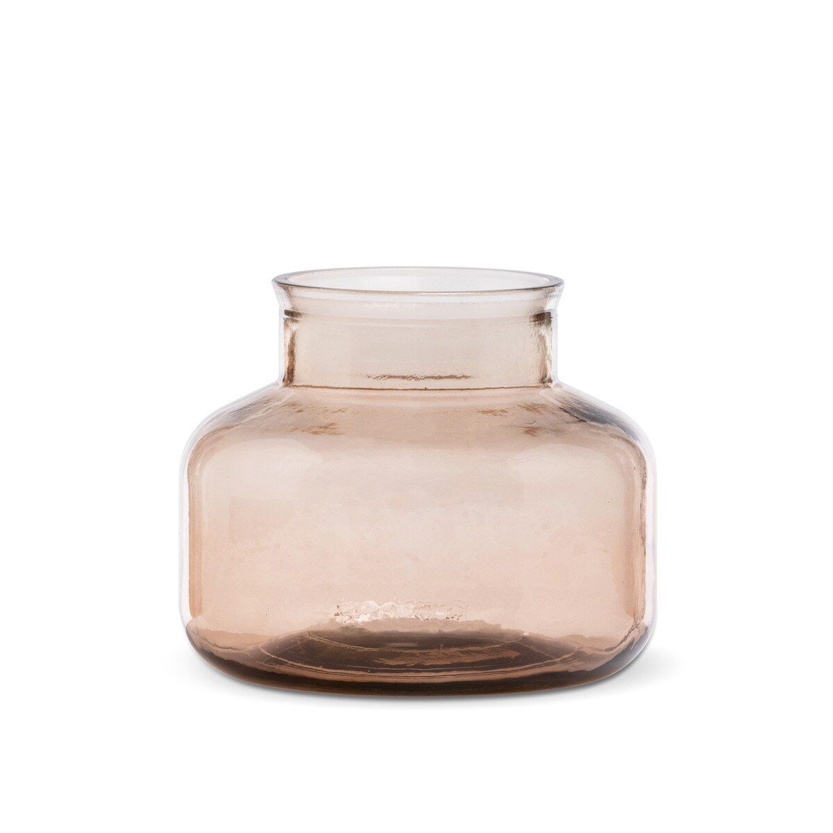 Montana Recycled Glass Jar Vase 6.25"