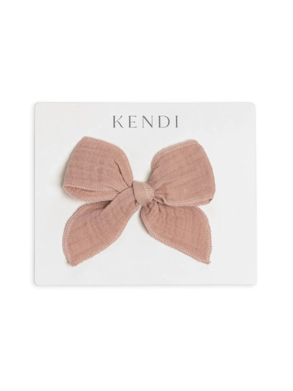 Colored Organics - Hair Bows - , Type: Clip In -, Color: Dusty Mauve