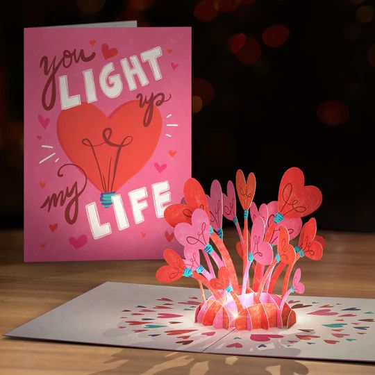 Love Pop You Light Up My Life Card