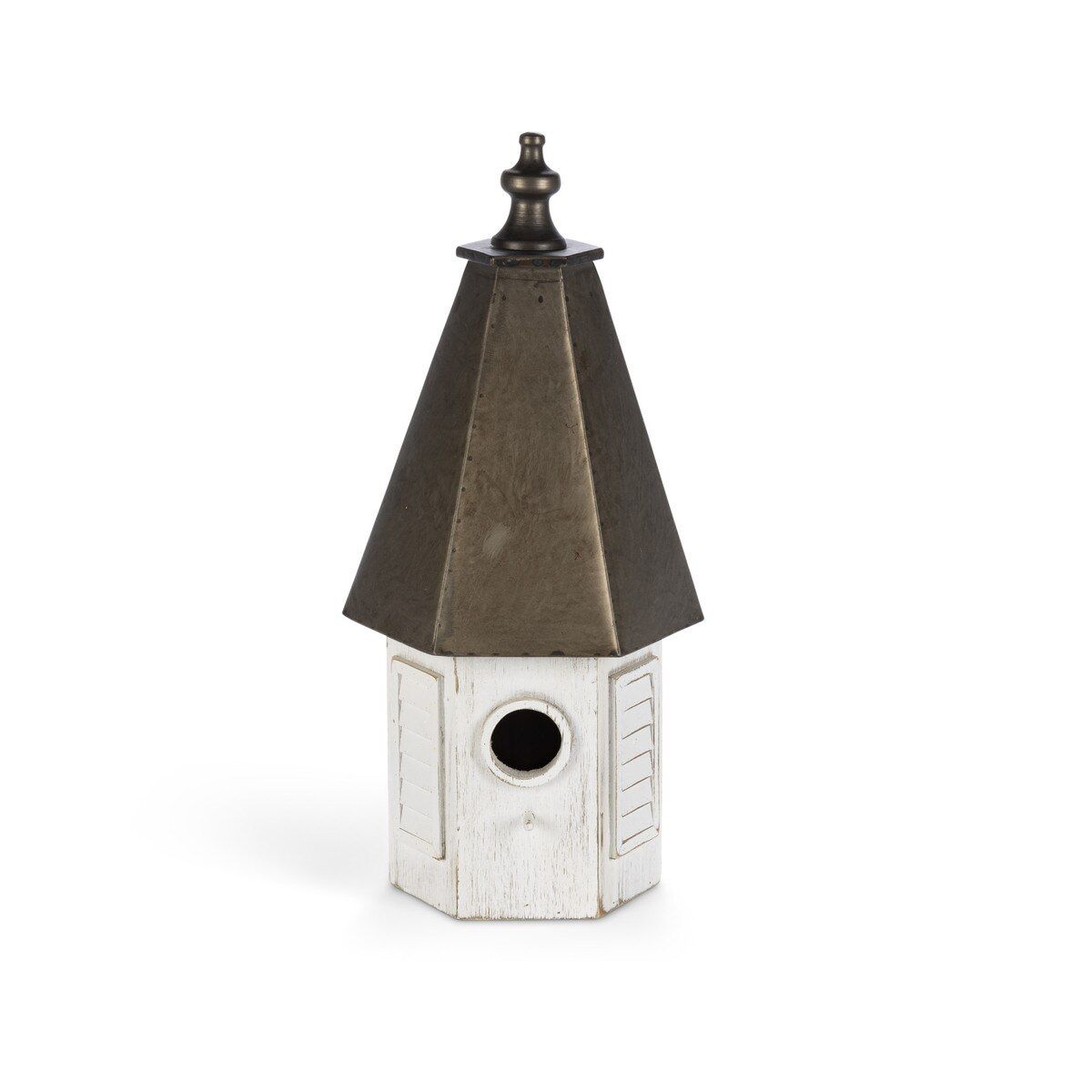 Turret Wooden Birdhouse