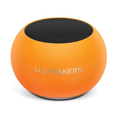 Mini Portable Bluetooth Speaker Glow in the Dark Orange