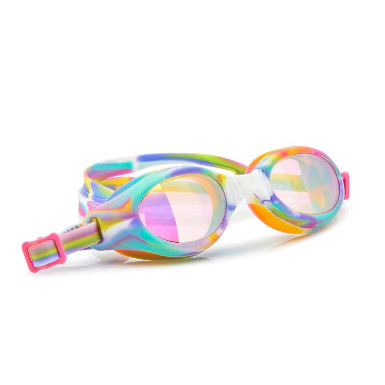 Bling2O Kids Swim Goggles - Taffy Neapolitan Swirl
