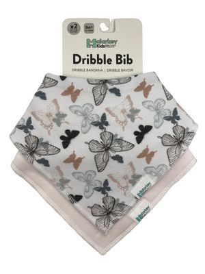 Malarkey Dribble Bib - Butterflies