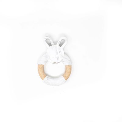 Bunny Ear Teether - Marble
