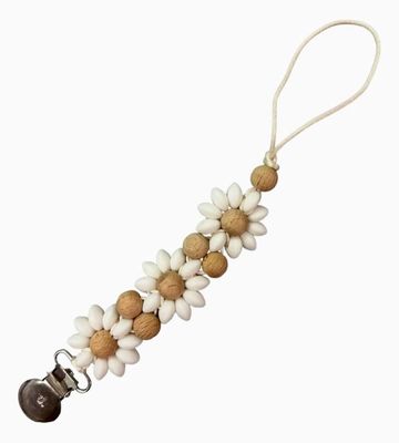 Olivia Paci/Toy Clip Beech Wood &amp; Silicone - Cotton