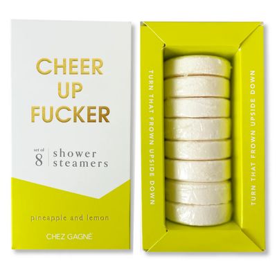 Cheer Up F*cker - Aromatherapy Shower Steamers - Pineapple Lemon