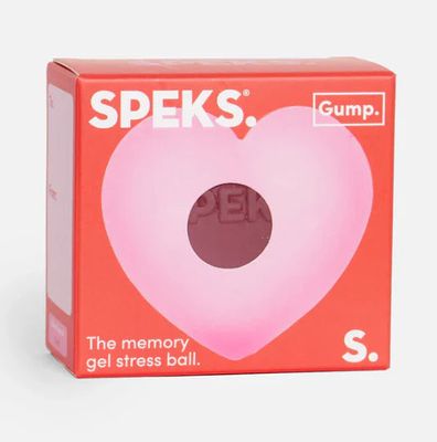 Gump Valentine's Day Love Hearts Memory Gell Stress Ball - Rose