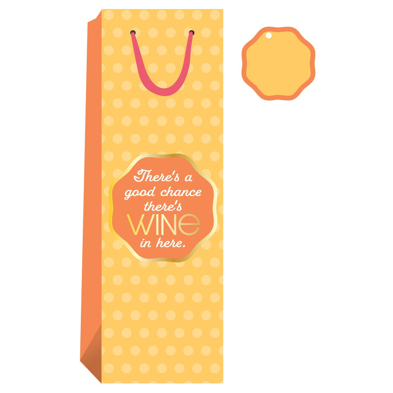 Drinks On Me - Good Chance Wine Bag