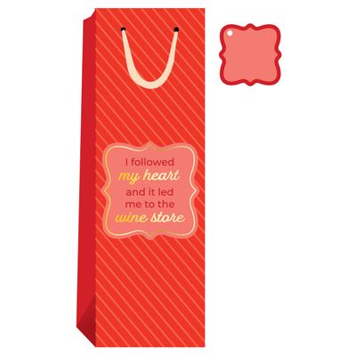 Drinks On Me - Wine Store Wine Bag