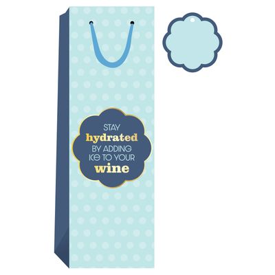 Drinks On Me - Stay Hydrated Wine Bag