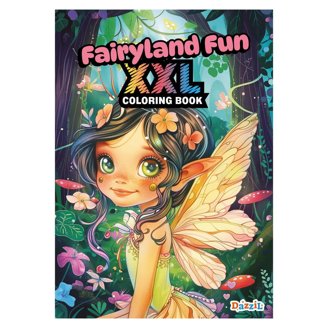Fairyland Fun XXL Coloring Book