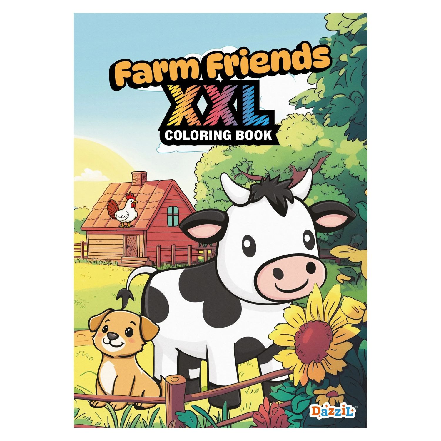 Farm Friends XXL Coloring Book
