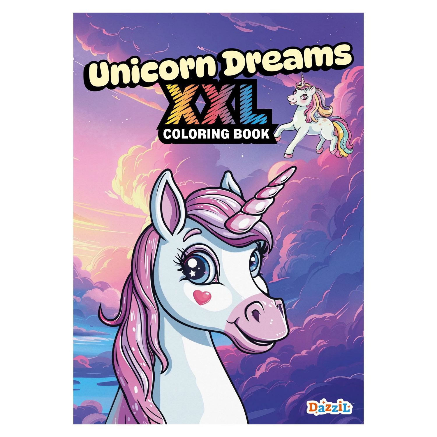 Unicorn Dreams XXL Coloring Book