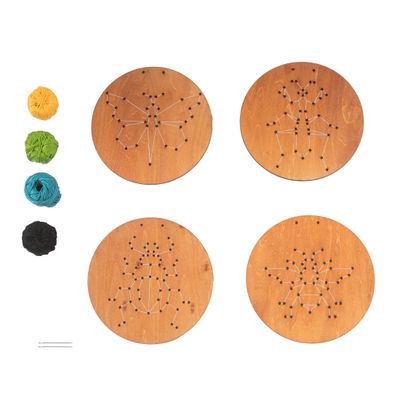 Wooden Embroidery Kit - Insects