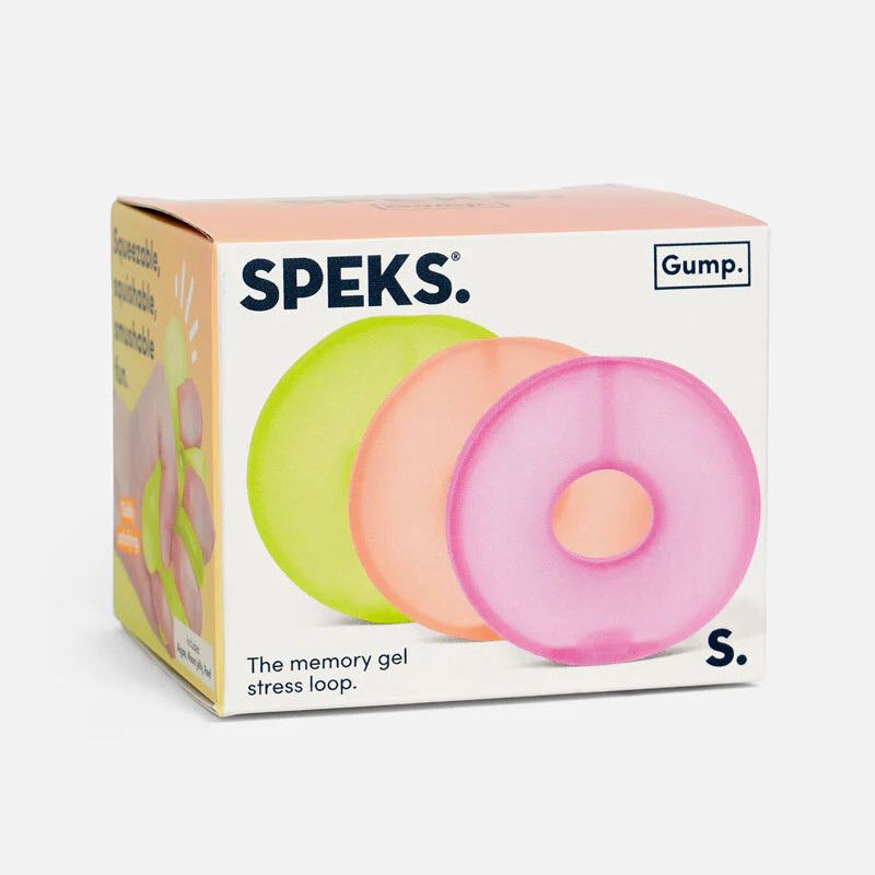Speks Gump Memory Gel Stress Loops Warm - 3 pack