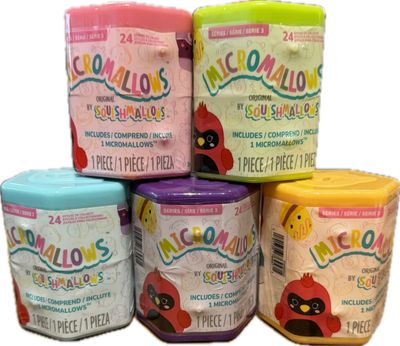 Micromallows by Squishmalows - Mystery Mini Plush (S3)