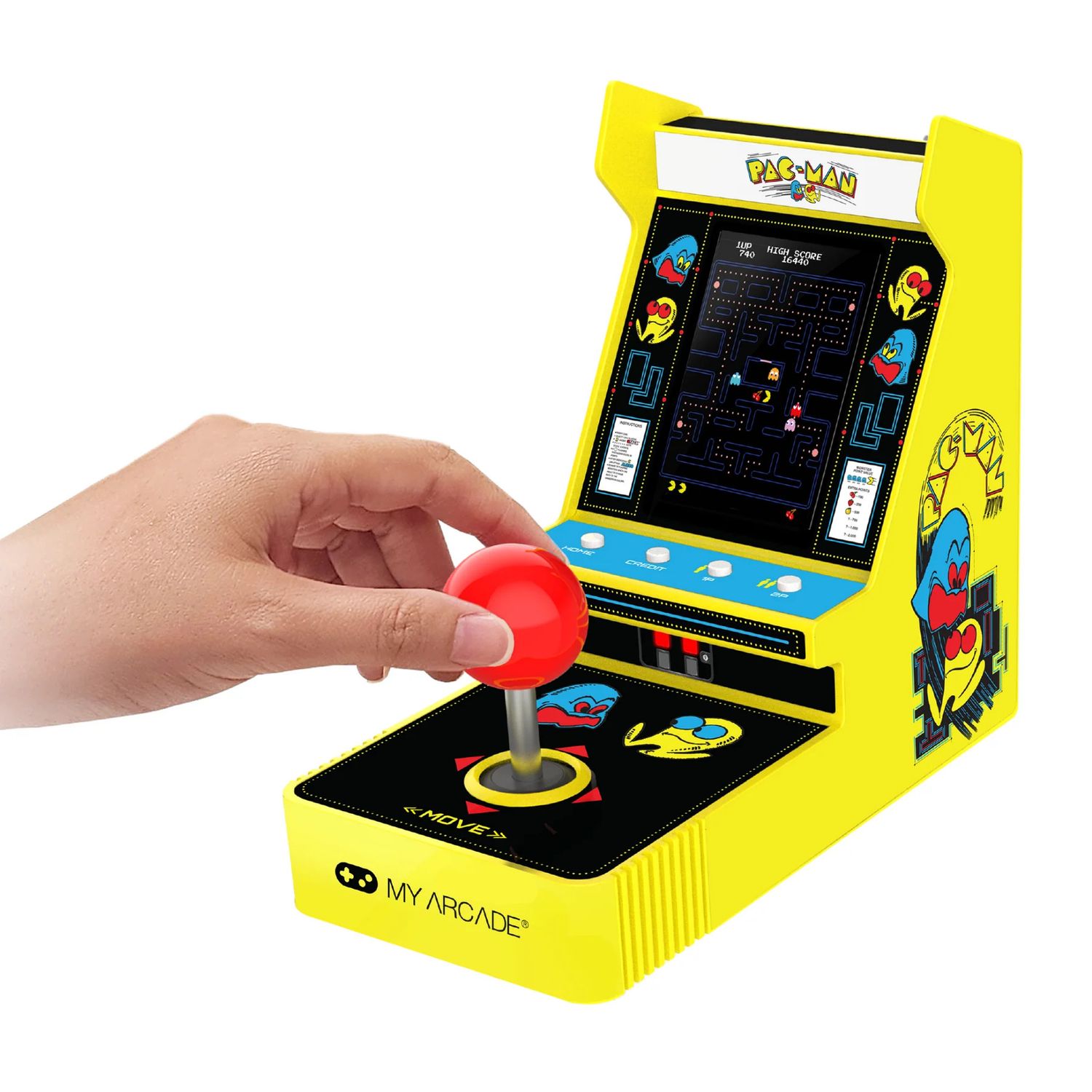 Pac-Man Portable Retro Arcade Joystick