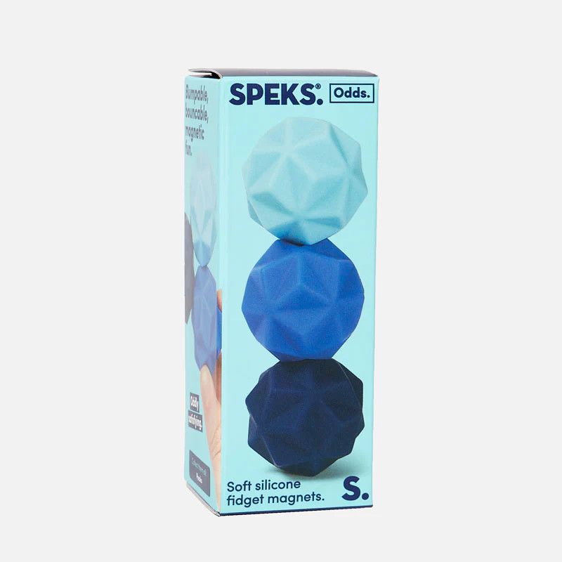 Speks Odds Silicone Magnets - Blue Peaks