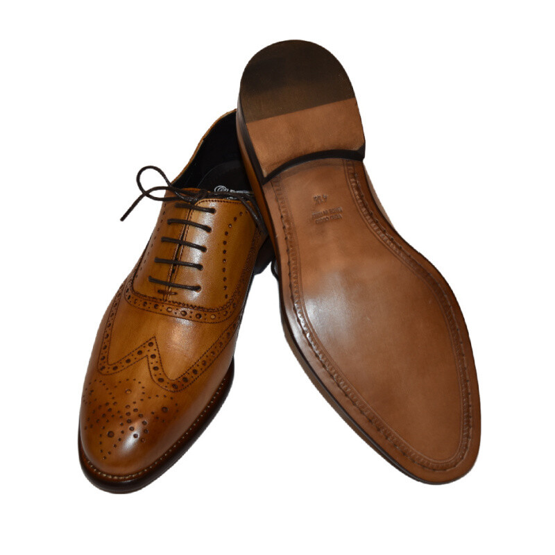 米平 　CALZOLERIATOSCANA HILTON 41 ITALY 4849 Calzoleria Toscana Cap Toe Lace-Up - Toscana USA