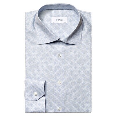 ETON CONTEMPORARY FIT SHIRT, Color: 23 BLU, Size: 17