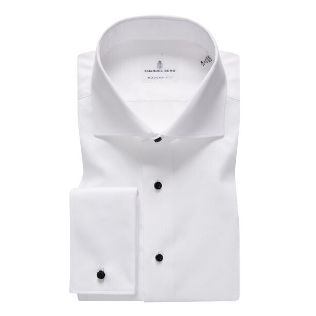 EMANUEL BERG FORMAL SHIRT, Color: WHT, Size: 15